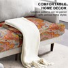 SZXYCZL 3PCS Boho Printed Sofa Cushion Covers, Cute Carpet Pattern