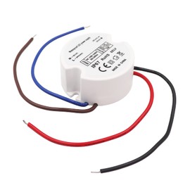 Makergroup 12V LED Power Supply Driver, IP67 Waterproof Constant Voltage Transformer, 120VAC to 12V DC Converter for LED Strip Lights Cabinet Lights and G4, MR11, MR16 Bulbs 15W 1-Pack