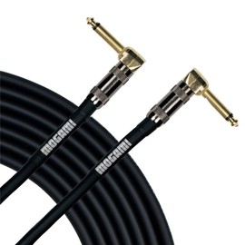 Mogami Platinum Guitar 1.5RR Right Angle to Angle Pedal Cable - 1.5 Foot