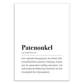 Godfather Poster DIN A4 Godfather Definition