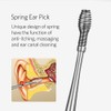 8 Pcs Ear Pick Earwax Removal Kit, Geengle Ear Cleansing