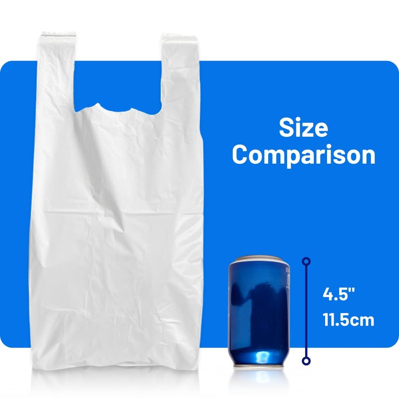 Adult Nappy Disposal Bags White | 200 Pack | 10%