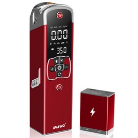 XVAWO Tire Inflator Portable Air Compressor: Cordless Deflatable Air Pump for Car Tires - 150PSI Tire Pump with Pressure Gauge for Car Bike Motorcycle