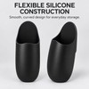 2-Pack Self-Adhesive Silicone Rice Paddle Holders – Wall-Mounted Kitchen Utensil