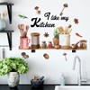 Mirabuy Kitchen Wall Stickers Kitchen Quotes Wall Decals I Like