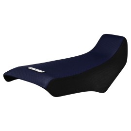 Honda TRX 125 FOURTRAX 125 Seat cover 1985 - 1986  BLACK/ KTM BLUE STD #274