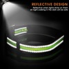 3 Pieces Reflective Dog Collar Adjustable Nylon Pet Collars Reflective