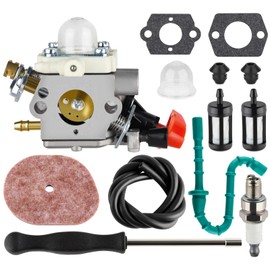 Mowtiler C1M-S207A FS56RC Carburetor for Stihl FS56 FS56C FS56R FS70 FS70C KM56RC FS70R FS70RC Trimmer Weed Eater Carb Replace 4144-120-0603 4144-120-0600 Carb