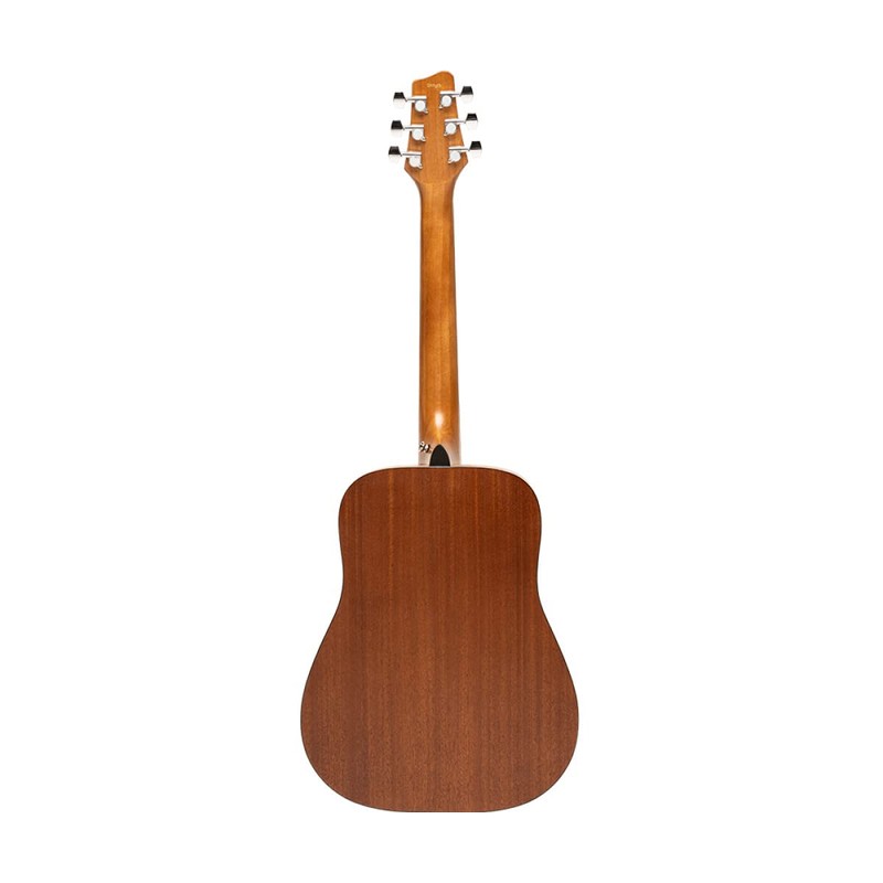 Stagg 6 String Acoustic Guitar, Right, Natural (SA25 MAH TRAVEL)