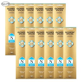 Gonesh Incense No.8 – Perfumes of Spring Mist (20 Sticks in 1 Pack) (Pack of 12)