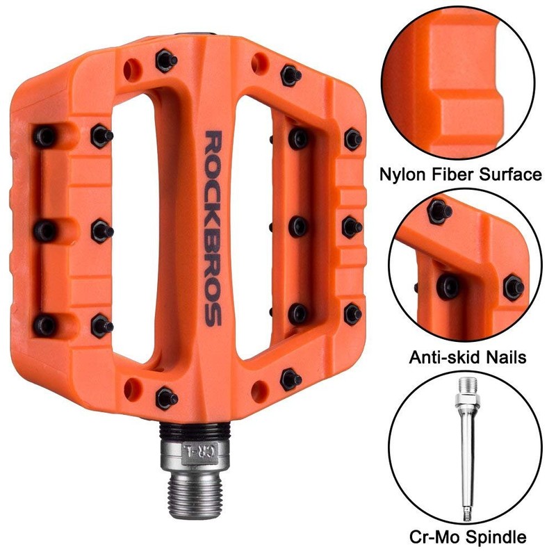 ROCKBROS MTB Pedals Bike Quick Release Pedals Lightweight Nylon Composite