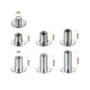 sourcing map 90 Sets Chicago Screw Rivets Metal Phillips Head