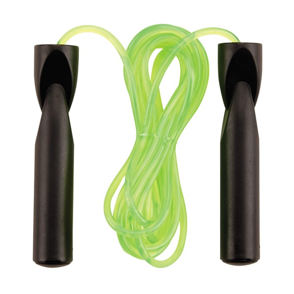 Captain Stag UR-913 Jump Rope, Adjustable Length, Built-in Bearings, For Adults, Green