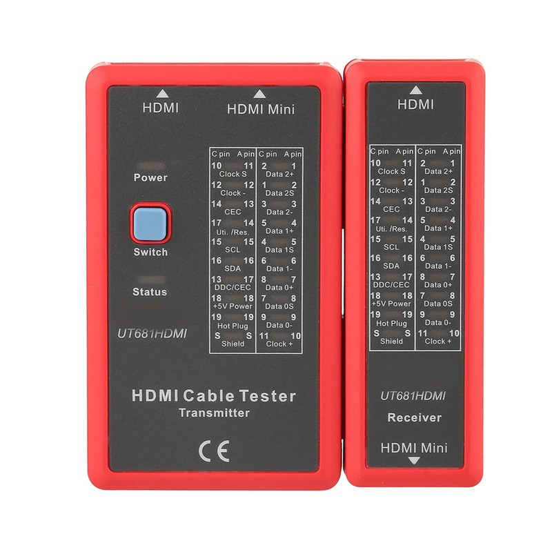 Chazcool UT681 HDMI Tester HDMI Mini Cable Tester, Portable High