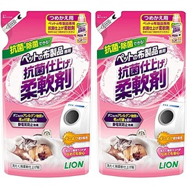 Sold as a Set: Pet Cloth Products, Antibacterial Finish Softener, Refill Use, 10.6 oz (300 g) x 2 Packs