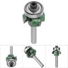 Woodworking Milling Cutter 4 Teeth Trimming Cutter Edge Trimmer Router