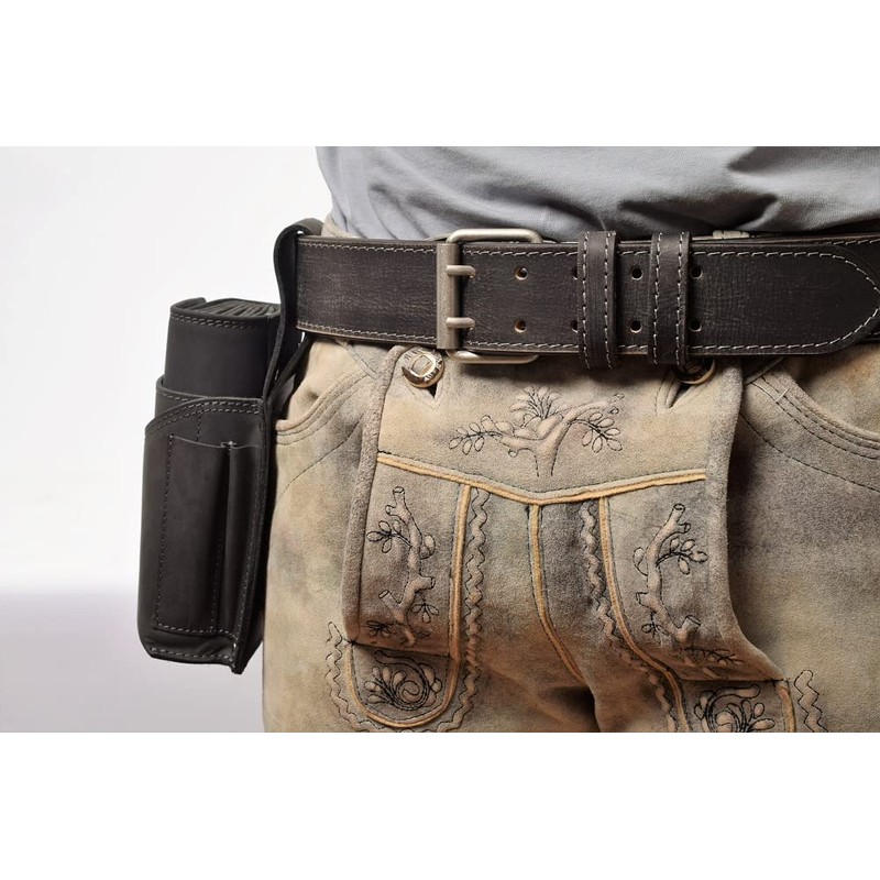 Menzo Waiter Belt Extra Wide Waiter Belt Genuine Leather Waiter