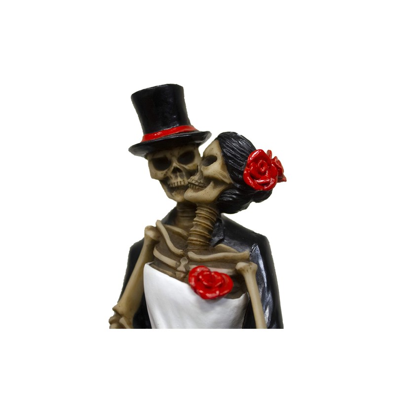 Esqueleto da y de los muertos boda de pareja G