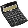 オーロラジャパン 中型卓上電卓 税計算機能付き ブラック DT206TXB