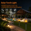 Aigleya Solar Lights Outdoor Flickering Flame Solar Torch Lights Waterproof