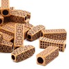 Hair Beads for Dreadlocks, 60pcs Imitation Wooden Hair Beads Braids