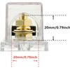 BOJACK 2PCS 60A ANL Fuse Holder and 2PCS 60Amp 32VDC