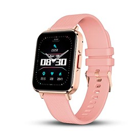 STF Smartwatch Kronos Optimum Certificación IP67 Sumergible para Deportes acuáticos | Modo Multideportivo | Función De Contestar Llamadas | Pantalla de 1.85" Rosa