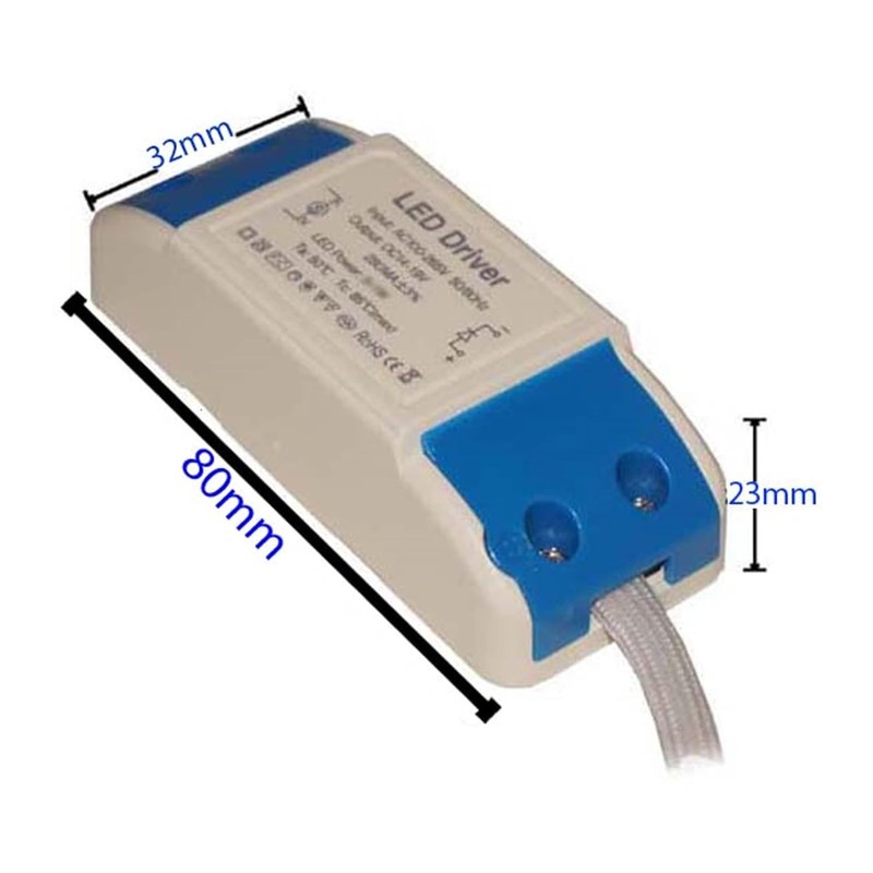LEDSOne DC 14-19V 280mA 5W Constant Current LED Transformer