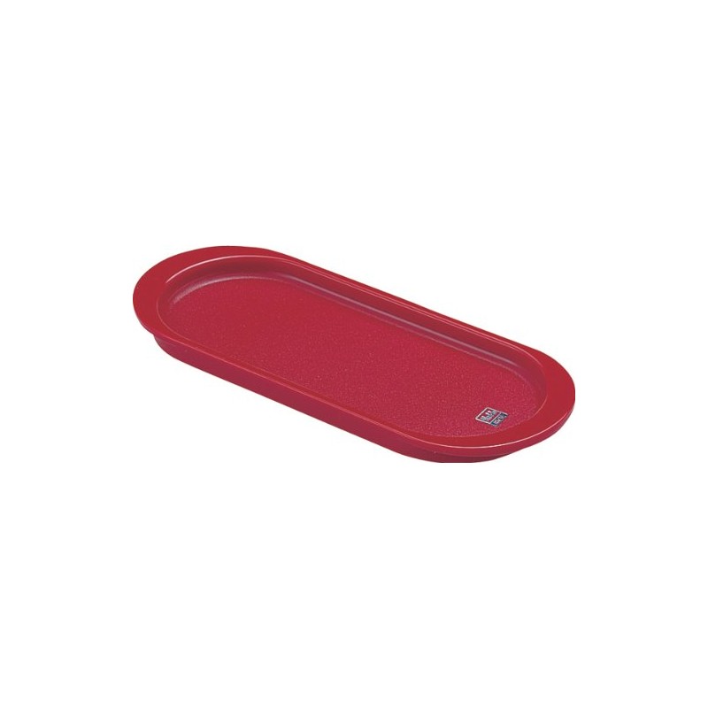 Squirrel Seasoning Tray, Oval, Red, W10.6 x D4.3 x H0.8