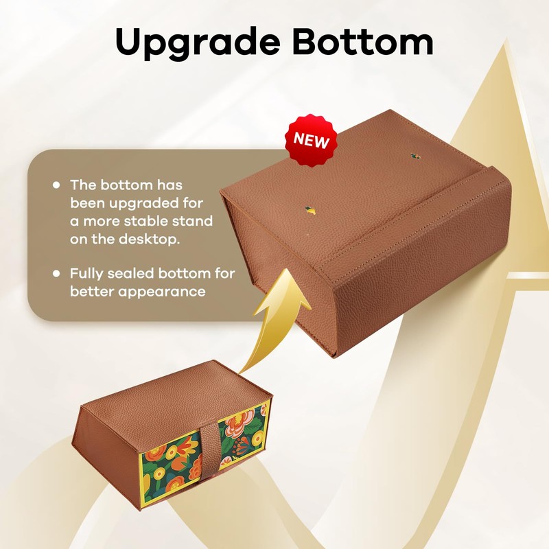 Disposable Hand Towel Box Cover Compatible with Kleenex Disposable Paper