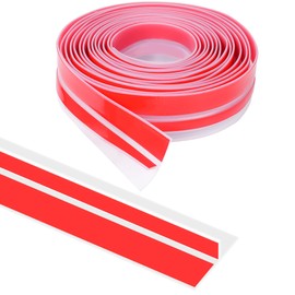 T-Shaped Door Silicone Seal Strip (Clear, 1.97INx40FT)