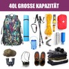 BECOJADDE Hiking Backpack Men Women 40L Ultralight Foldable Backpack Waterproof
