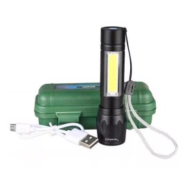 Mafab Lampara Tactica Recargable 2000 Linterna Lateral Aluminio