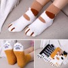 6 Pairs Fuzzy Socks for Women, Cat Claw Socks, Slipper