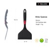 FONGLUAN Silicone Wide Turner/Spatula Kitchen Spatulas Nonstick Cookware for Cooking