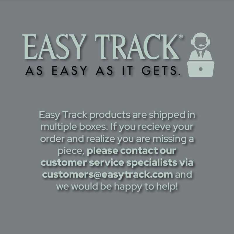 Easy Track 9200-CH Sliding Canvas Hamper, 15-Inch Deep, Closet Storage,