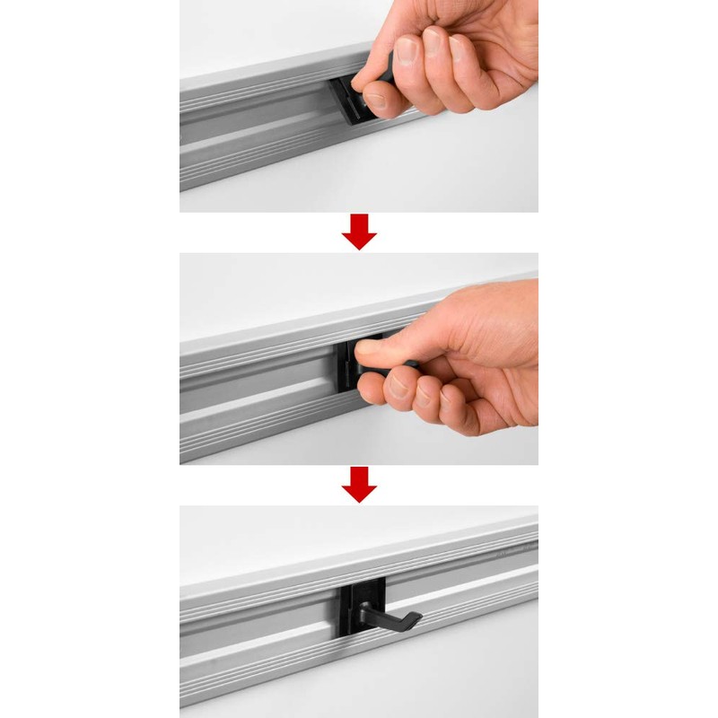 Toolflex P-02 Hooks 5 Pack - White