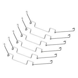 MECCANIXITY 6pcs CPU Heatsink Fan Buckles, 9CM Wire Buckle Upper Hook Type Fixing Clips PC Mainboard CPU Radiator for Computer Cooling Accessories