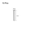TOP-VIGOR 10Pcs 4mm x 25mm Dowel Pins Shelf Support Pegs,