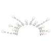 4Pcs Crystal Claw Chain Trimming Fringe Simulation Diamond Chain for