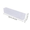 10 Pcs Plastic Planter Liners Clear Rectangular Plastic Liners for