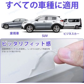 RAV4 Car Door Guard, Dedicated Door Corner Protector, Toyota New RAV4 PHV XA50 Series, Compatible with All Series, Transparent Type, Car Door Protection, Scratch Protection, Dirt Prevention, Corner