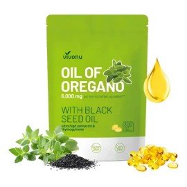 Aceite De Orégano 6000mg 300 Cápsulas                                                                                                                 