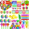 63 Piece Party Bags Children's Birthday Party Bag Set, Children's