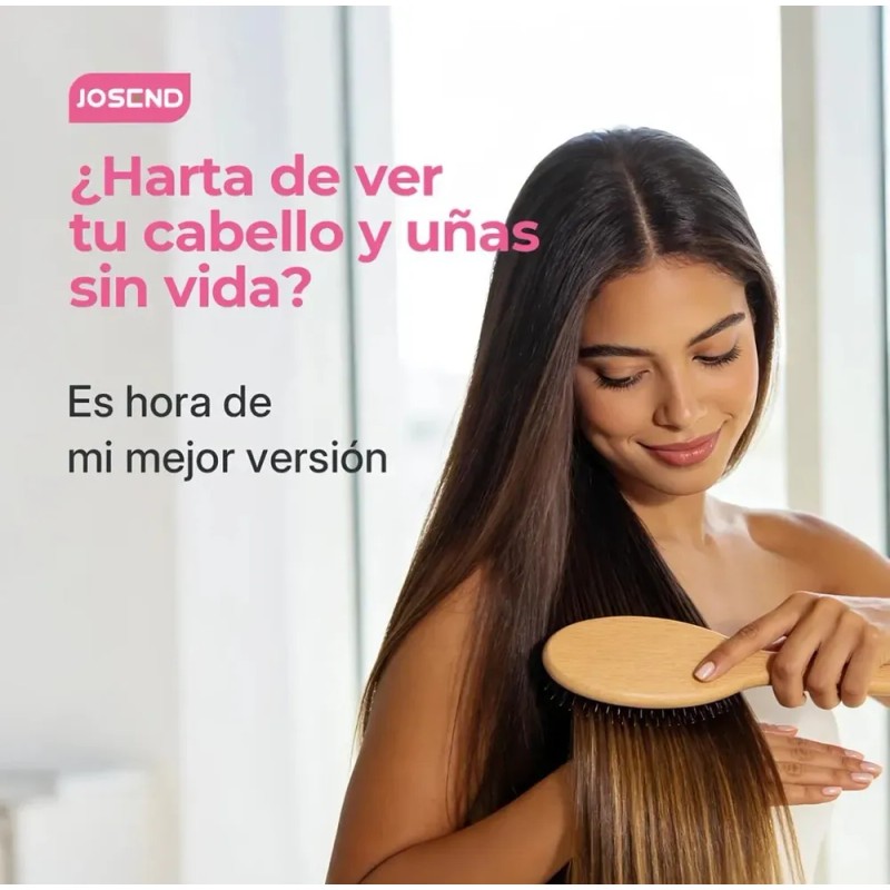 Biotina Josend 5000 Mcg Para Cabello, Piel Y Uñas 90