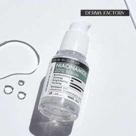 더마팩토리 비건인증 나이아신아마이드 20%(200000ppm) 세럼 Dermafactory Vegan Certified Niacinamide 20% (200,000ppm) Serum