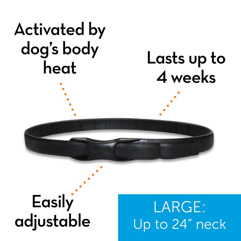 ThunderEase Calming Anti Anxiety Pheromone Collar for Dogs (Large)