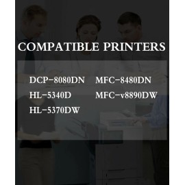 for Brother 3 PacK BROTHER TN650 TN-650 Toner Cartridge for HL5240 5280DW