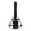 Sarini Hand Bell Silver Metal Reception Bell Service Bell Loud