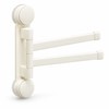 No-Drill Rotating Suction Cup Towel Rack – 180° Foldable Multi-Bar